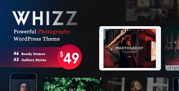Photography Whizz  v2.4.5 摄影高手 WordPress 摄影主题下载