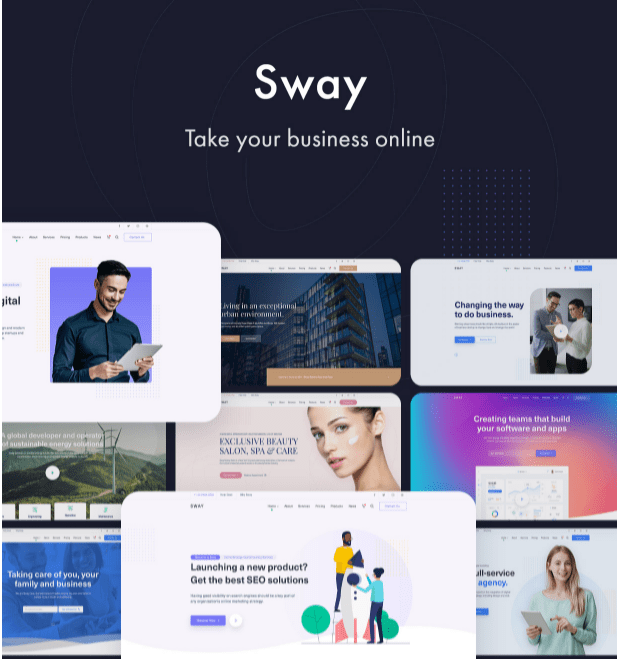 Sway v4.8 – 多功能WordPress主题下载