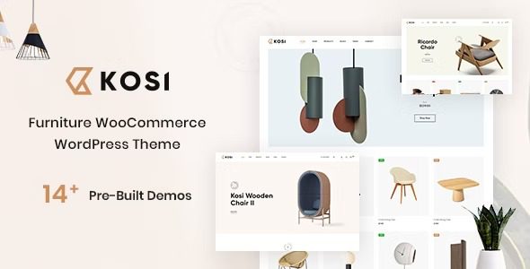 独家Kosi v.1.4.0 家具 WooCommerce WordPress 主题下载
