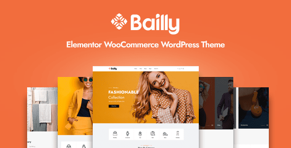 Bailly v1.4.5 – Elementor WooCommerce WordPress 主题