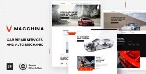 Macchina v39 汽车维修 WordPress主题下载