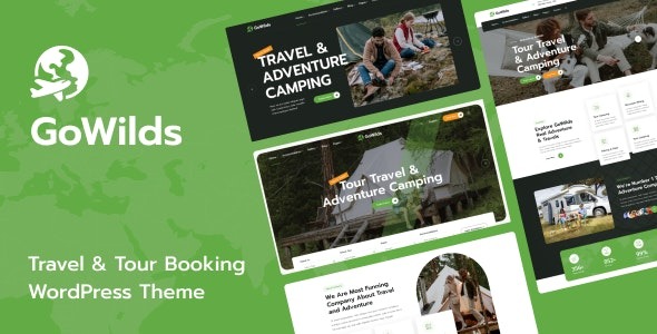 Gowilds v1.2.5旅游预订 WordPress 主题下载
