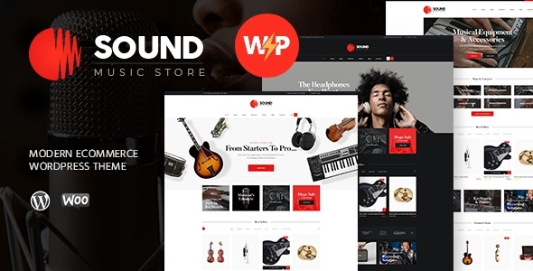 Sound v1.6.12 – 乐器在线商店主题下载