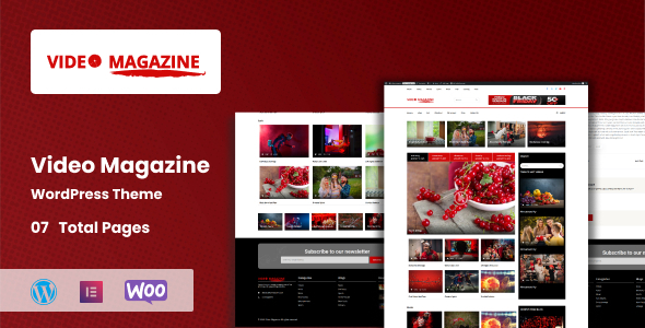 Video Magazine v1.0.1 WordPress 杂志主题下载