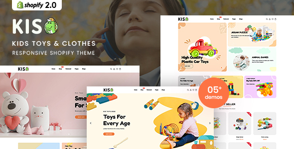 Kiso 1.0 —— 儿童玩具与服饰 Shopify 2.0 主题下载
